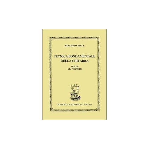 CHIESA TECNICA FONDAMENTALE VOLUME 3  - ACCORDI