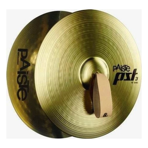 PAISTE PST-3 14" COPPIA PIATTI BANDA CON MANALI