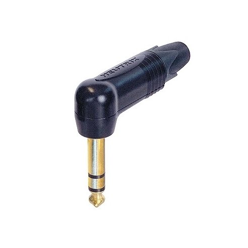 NEUTRIK NP3RX-B JACK AD ANGOLO TRS NERO CONTATTI ORO