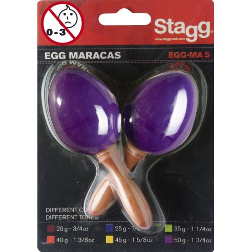 STAGG EGG-MA-S PP EGG MARACAS SMALL