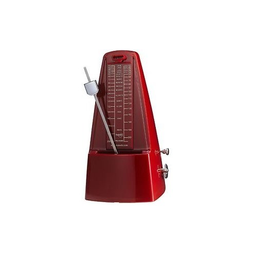 CHERUB WSM330RED METRONOMO PIRAMIDALE ROSSO CON CAMPANELLO
