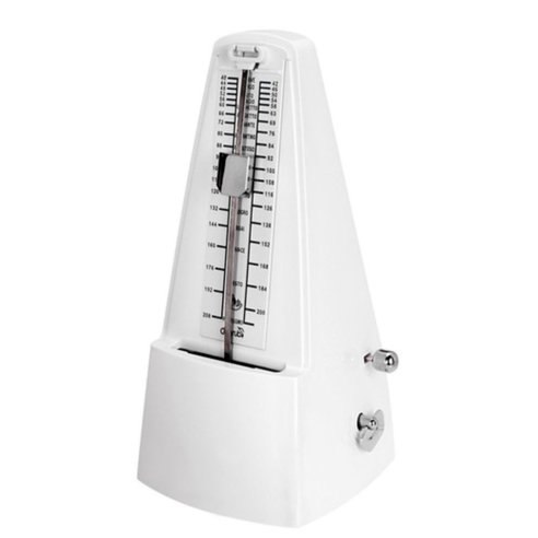 CHERUB WSM330WHITE METRONOMO PIRAMIDALE BIANCO CON CAMPANELLO