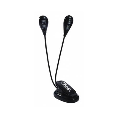 BEST MUSIC BL-204 DUET 4LED BLACK LAMPADA DA LEGGIO