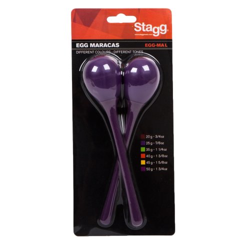 STAGG EGG-MA-L PP EGG MARACAS