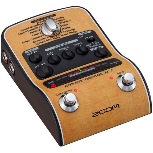 ZOOM AC-2 ACOUSTIC MULTIEFFECT