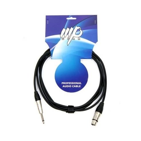 MP GEAR PXJ-006/3M CAVO XLRM/JACK 3MT