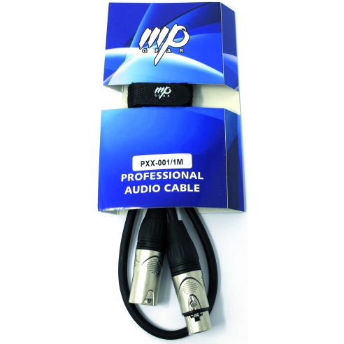 MP GEAR PXX-001/1M CAVO MICROFONICO XLR/XLR 1MT