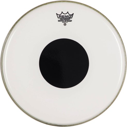 REMO CS-0308-10 CONTROLLED SOUND TRASPARENTE CON DOT NERO
