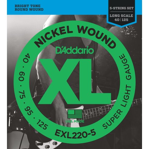 D'ADDARIO EXL220-5 40/125 LONG