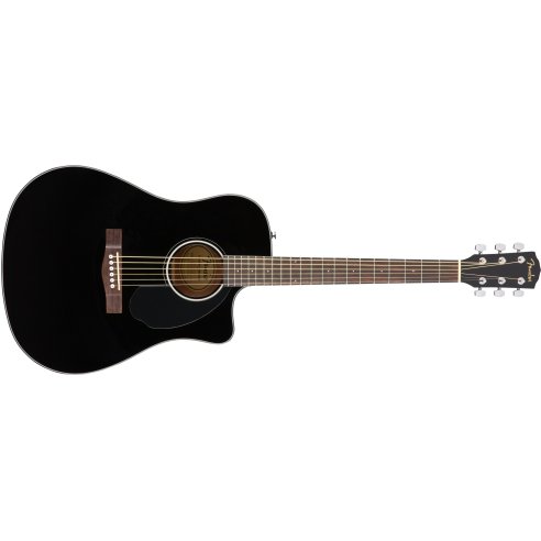 FENDER CD60SCE BLACK WN