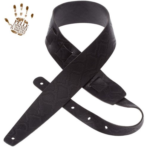 MAGRABO' HOLES HC EMBOSSED 6CM SNAKE NERO