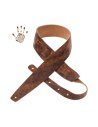 MAGRABO' HOLES HC EMBOSSED SPRING MARRONE CHIARO 6CM