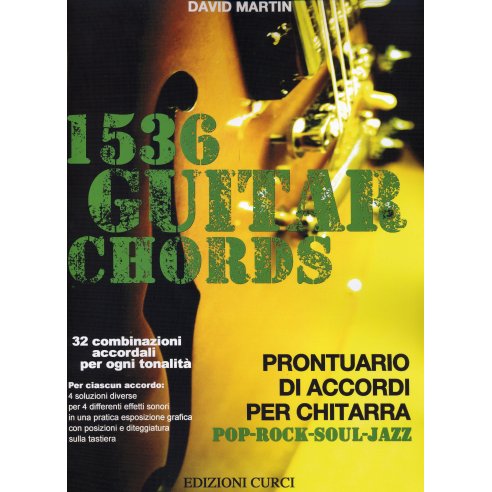 MARTIN 1536 GUITAR CHORDS