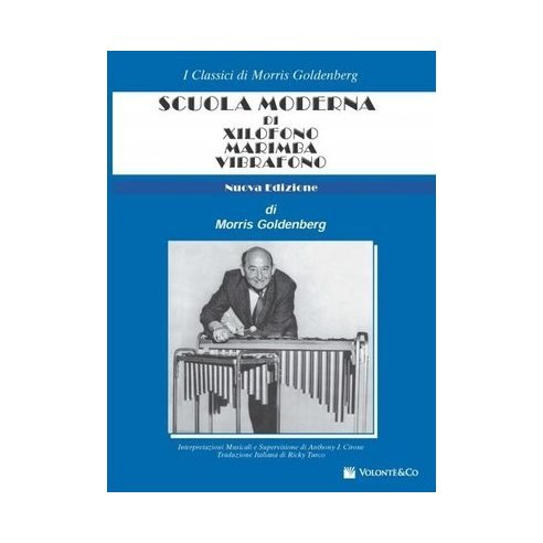 GOLDENBERG SCUOLA MODERNA XYLO MARIM VIBRAF IN ITALIANO