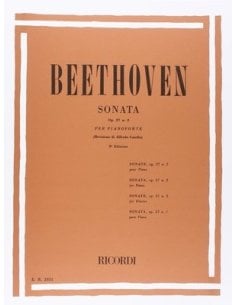 BEETHOVEN SONATA AL CHIARO DI LUNA OPERA 27