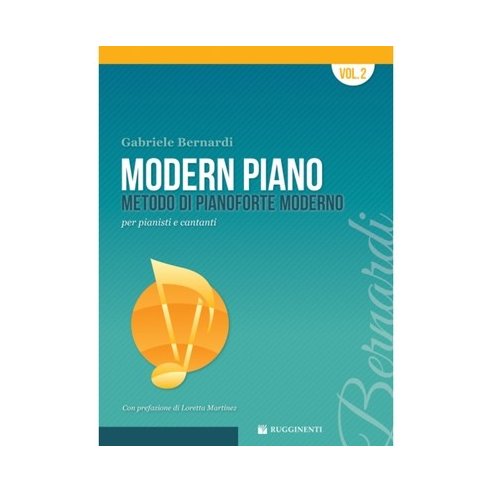 BERNARDI MODERN PIANO PER PIANISTI E CANTANTI VOLUME 2