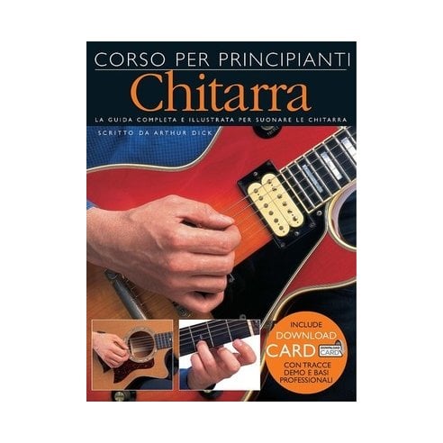 DICK CORSO PRINCIPIANTI DI CHITARRA + DOWNLOAD CARD