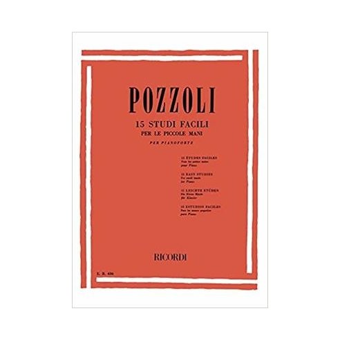 POZZOLI 15 STUDI FACILI PER PICCOLE MANI