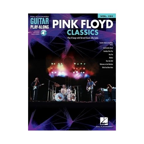 AAVV GUITAR PLAY ALONG V 191 PINK FLOYD CLASSICS AOL