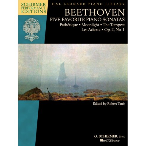 BEETHOVEN FIVE FAVORITE PIANO SONATAS