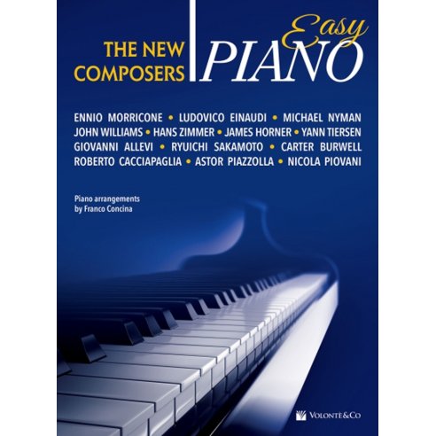 AAVV THE NEW COMPOSERS EASY PIANO