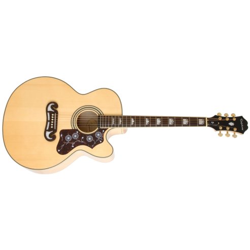 EPIPHONE J-200 EC STUDIO VINTAGE NATURAL