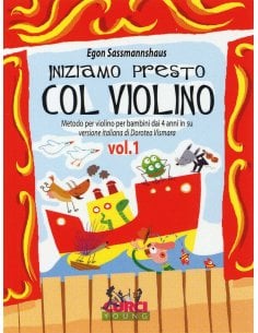 SASSMANNSHAUS INIZIAMO PRESTO COL VIOLINO VOLUME 1