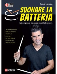 BERTONAZZI SUONARE LA BATTERIA