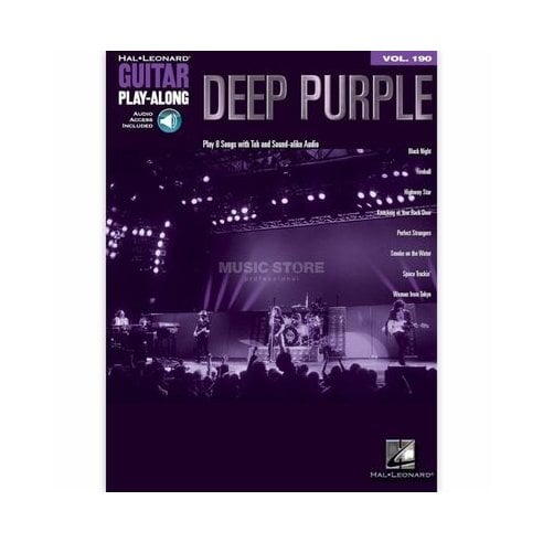 AAVV GUITAR PLAY ALONG VOLUME 190 DEEP PURPLE + AUDIO ONLINE