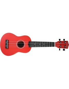 PURE TONE SOPRANO UKULELE RED PACK