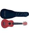 PURE TONE SOPRANO UKULELE RED PACK