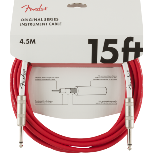 FENDER CABLE ORIGINAL 15' FRD