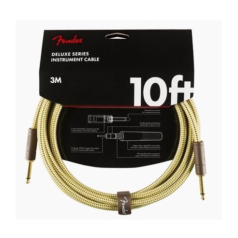 FENDER CABLE DELUXE 10" TWD