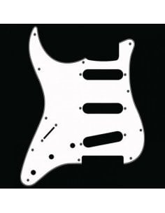 BOSTON SL-313-W PICKGUARD STRAT WHITE LEFT HANDED
