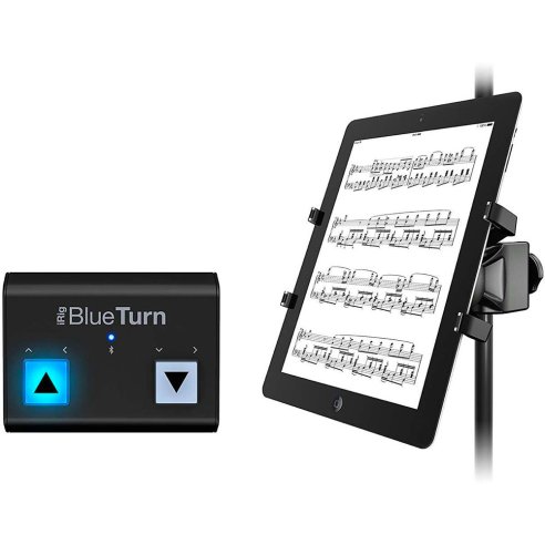 IK Multimedia Bundle iRig BlueTurn + iKlip Xpand