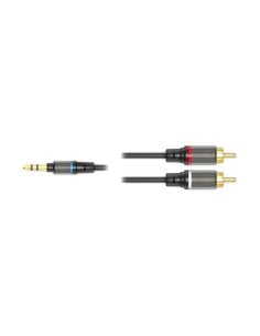 IK Multimedia iLine RCA - cavo jack stereo maschio da 1/8"/due RCA mono maschio