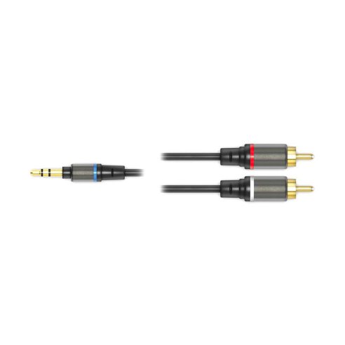 IK Multimedia iLine RCA - cavo jack stereo maschio da 1/8"/due RCA mono maschio