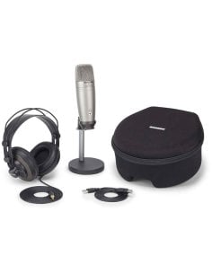 Samson C01U Pro Podcasting Pack - Pack con microfono USB a condensatore e accessori