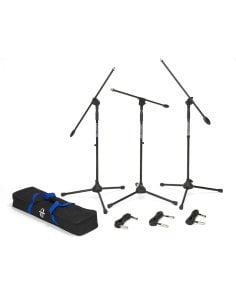 Samson BL3VP - Set 3 aste per Microfono - Giraffa - Ultraleggere - Treppiede