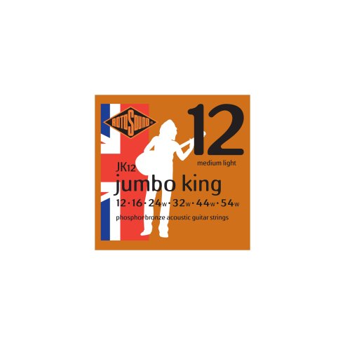 ROTOSOUND JK12 JUMBO KING MUTA ACUST. PHOSPHOR BRONZE 12-54