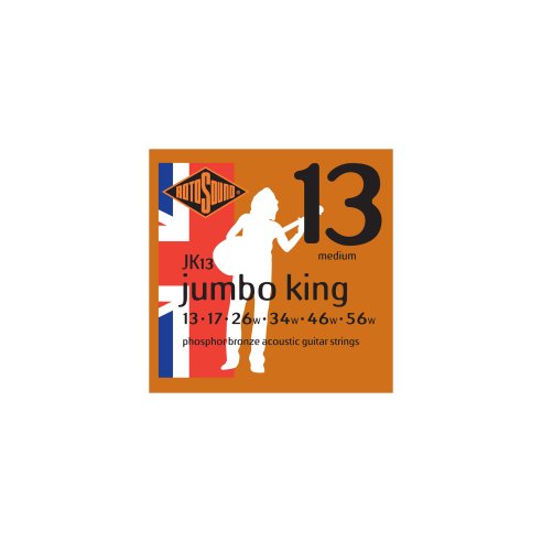 ROTOSOUND JK13 JUMBO KING MUTA ACUST. PHOSPHOR BRONZE 13-56