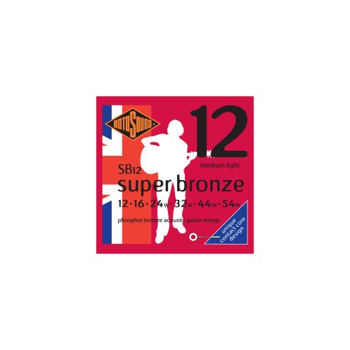 ROTOSOUND SB12 SUPER BRONZE MUTA ACUST. PSD PHOSPHOR BRONZE 12-54
