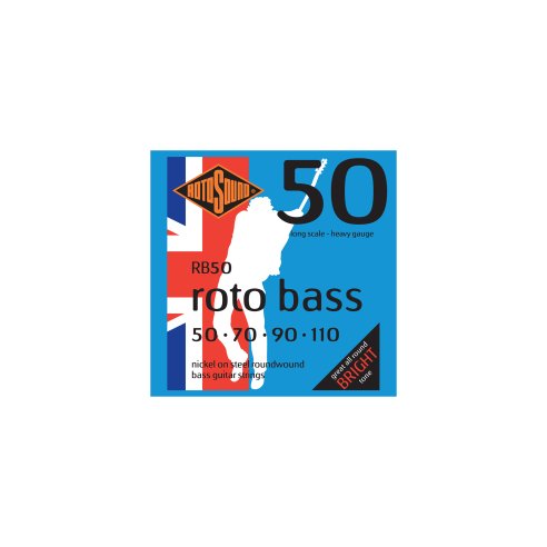 ROTOSOUND RB50 ROTO BASS MUTA  NICKEL ON STEEL 50-110