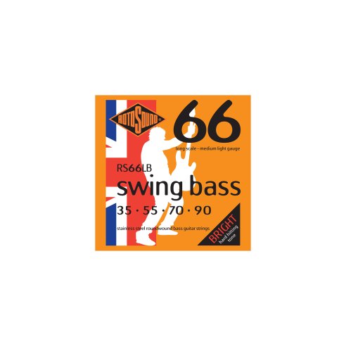 ROTOSOUND RS66LB SWING BASS 66 MUTA  STAINLESS STEEL 35-90