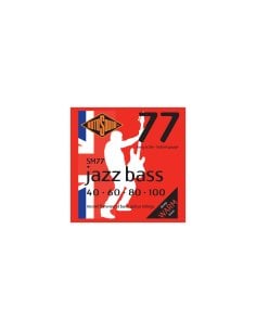 ROTOSOUND SM77 JAZZ BASS 77 MUTA  MONEL FLATW. HYBRID 40-100