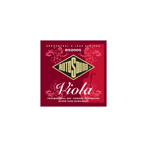 ROTOSOUND RS2000 ORCHESTRAL MUTA VIOLA FLATWOUND - QUALITY SET