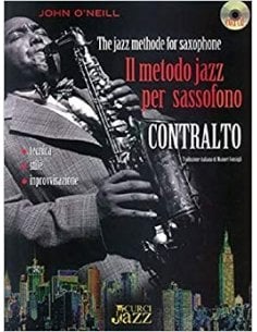 O'NEILL METODO JAZZ PER SAX CONTRALTO + CD