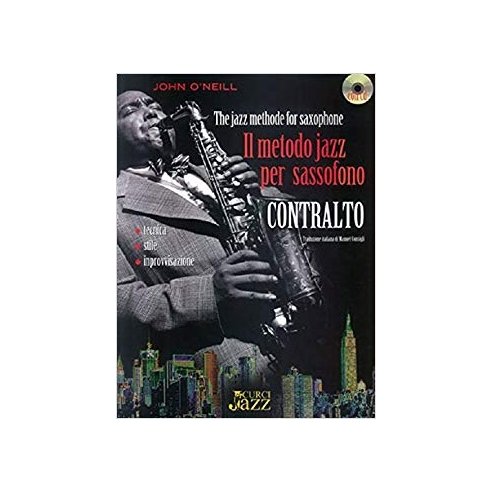 O'NEILL METODO JAZZ PER SAX CONTRALTO + CD