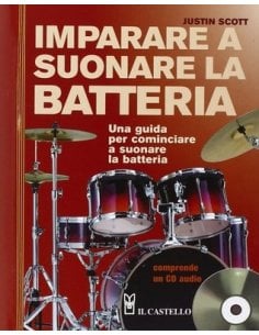 SCOTT IMPARARE A SUONARE LA BATTERIA + CD