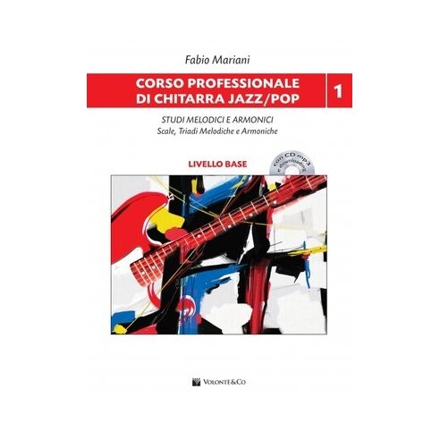 MARIANI CORSO PROFESSIONALE CHITARRA JAZZ/POP AVANZATO + CD